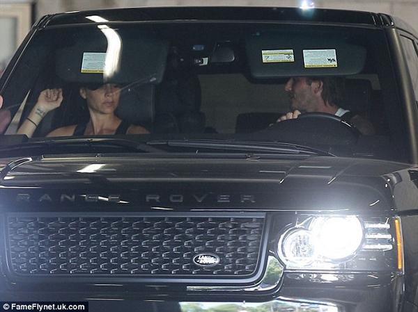 David Beckham gặp tai nạn ô tô tại Los Angeles 8
