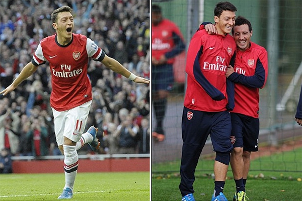 Mesut Ozil ngồi giữa phố pose ảnh cho bạn gái 4