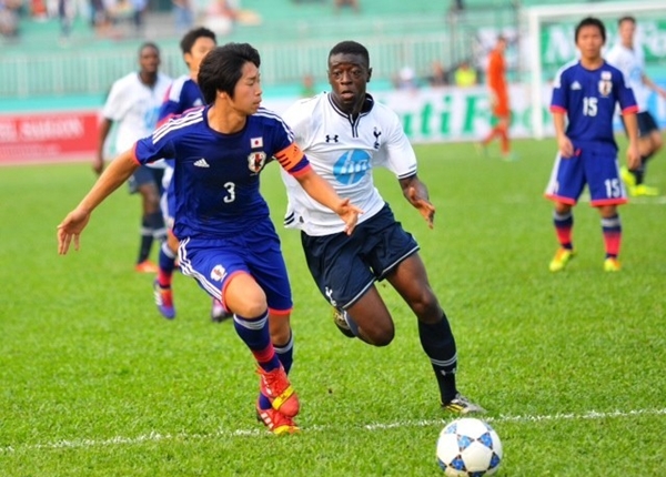U19 Nhật Bản 1-2 U19 Tottenham: Ngược dòng thành công 1