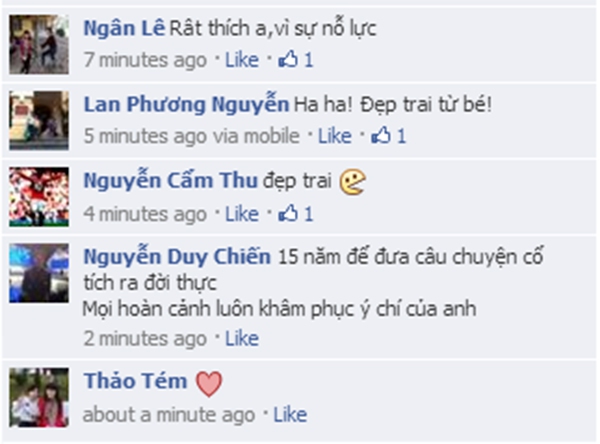 Công Vinh chia sẻ ảnh ý nghĩa về tuổi thơ khó khăn trên facebook 3