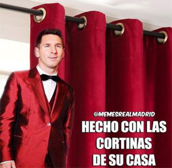 Fan thế giới chế ảnh về bộ trang phục “ấn tượng” của Messi 1