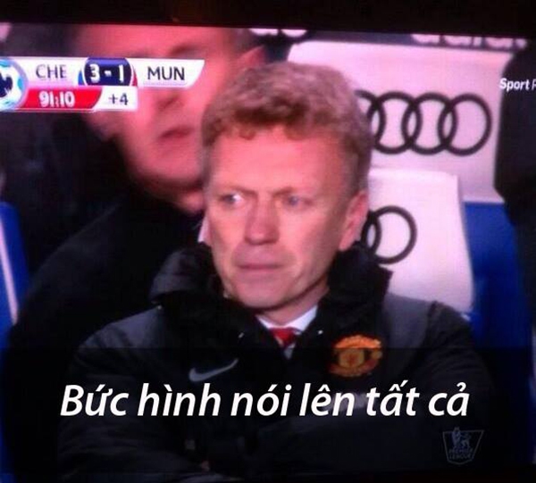 Fan Manchester United đua nhau chế ảnh "troll" David Moyes  11