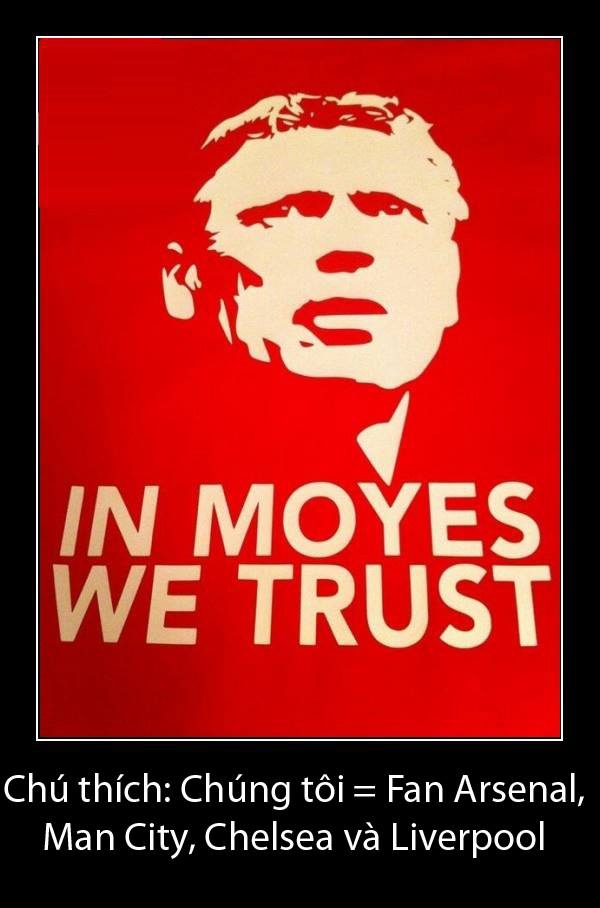 Fan Manchester United đua nhau chế ảnh "troll" David Moyes  14