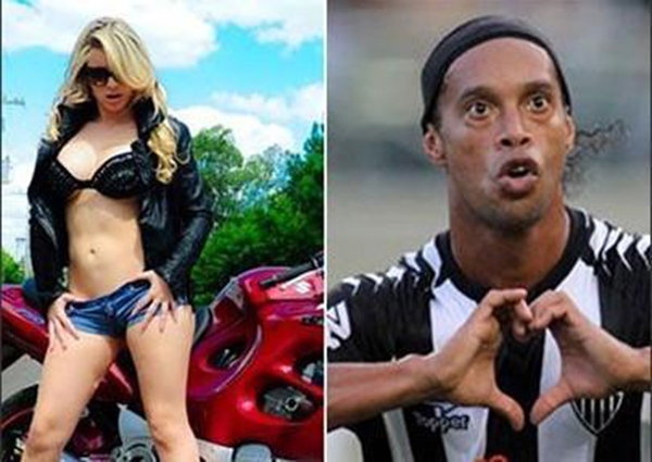 Bồ cũ khoe hình xăm tên Ronaldinho ở “chỗ kín” 3