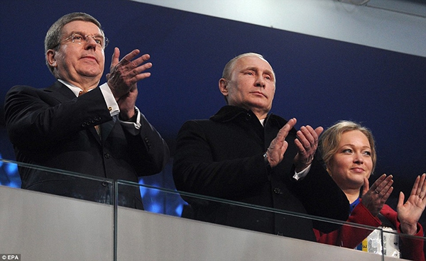 Chùm ảnh Sochi bừng sáng trong đêm khai mạc Olympic  6