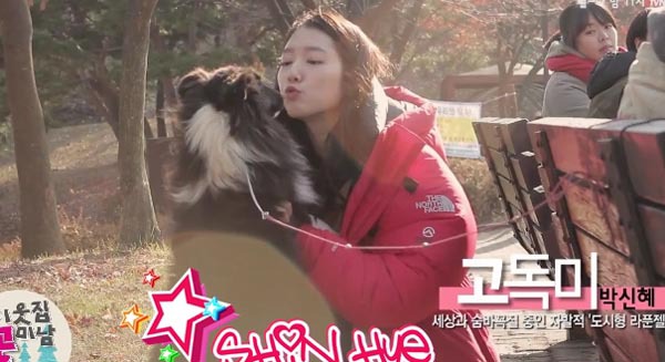 Park Shin Hye mê mẩn cún cưng 2