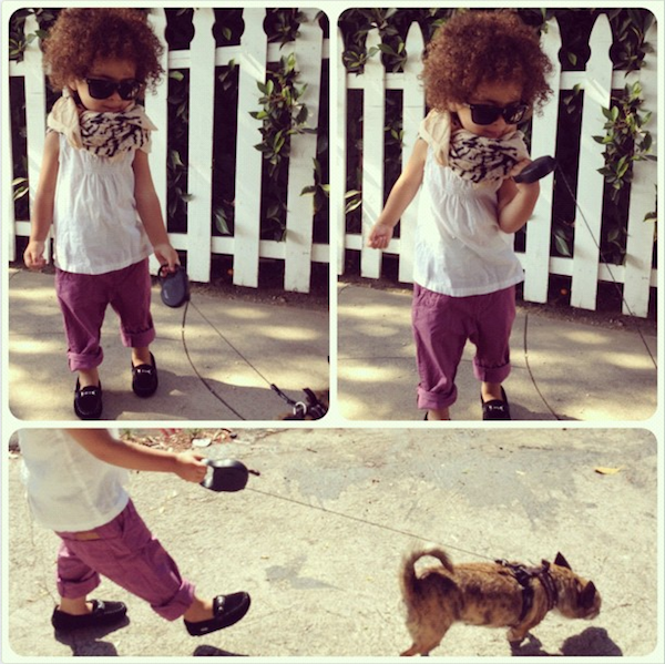 Alaia Rose - fashion icon 3 tuổi "mê hàng hiệu" 1