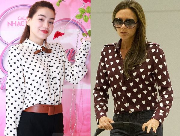 Victoria Beckham "đụng" ý tưởng váy & áo với loạt sao Việt 9