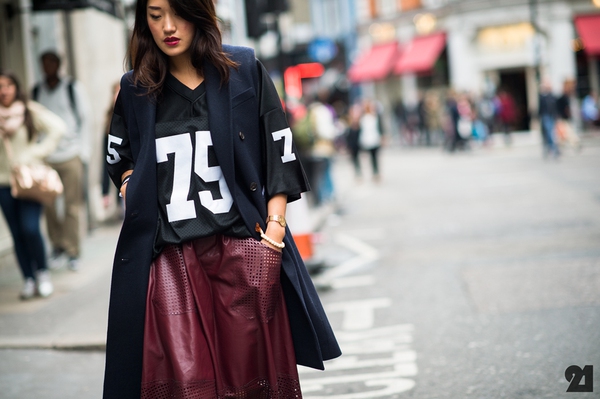 Những "hot item" của street style Tuần lễ thời trang London 3