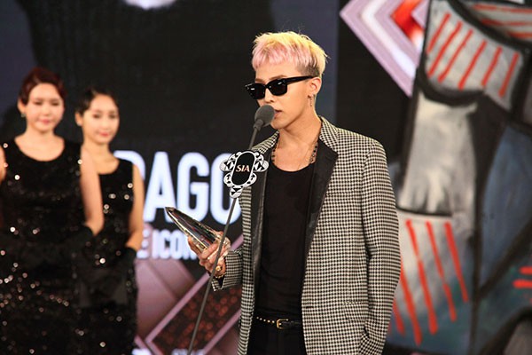 G-Dragon đoạt giải Style Icon của năm 1