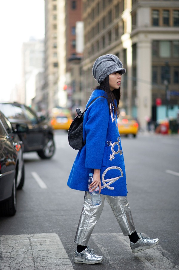 Đã mắt với street style "siêu sặc sỡ" tại New York Fashion Week 13