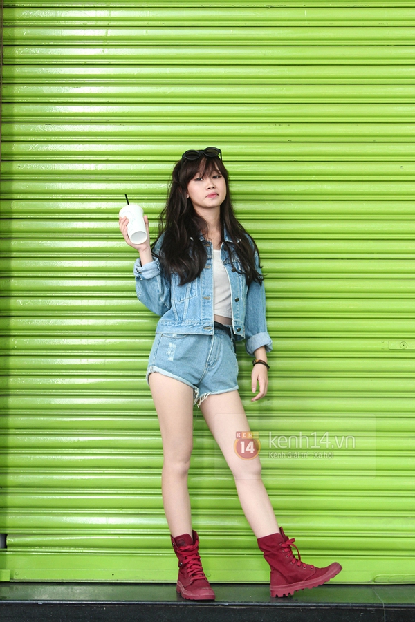 F5 với denim cho cô nàng ưa style nữ tính mà năng động 5