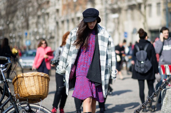 Rực rỡ, ngọt ngào với street style Milan Fashion Week 25