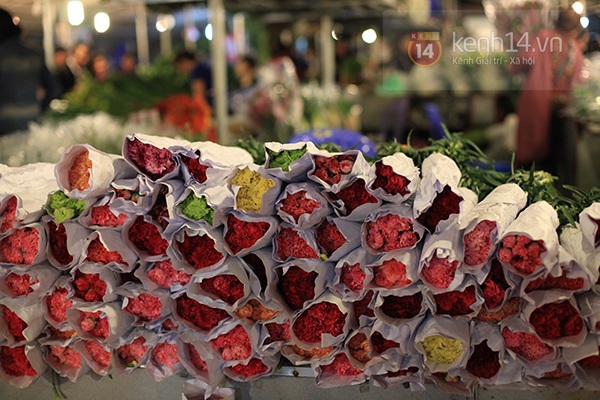 Chợ hoa Quảng Bá tấp nập sáng cuối năm 6