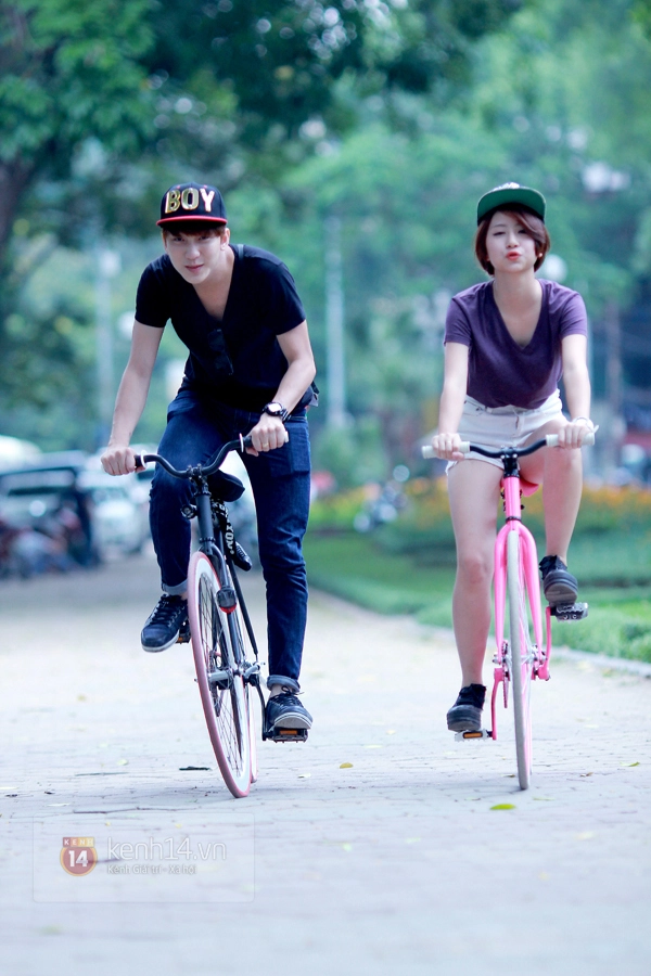 Giới trẻ Hà Nội rộ trào lưu đi xe đạp "độc, lạ" 15