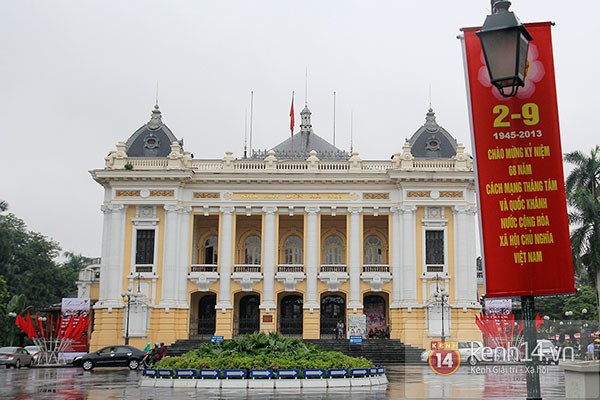 Chùm ảnh: Hà Nội thanh bình trong buổi sáng Tết Độc lập 17