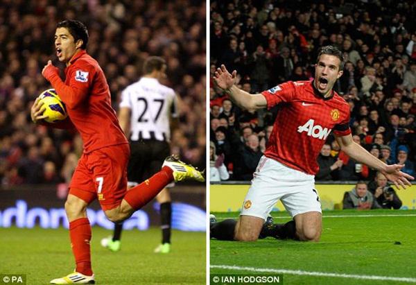 Đọ điểm Van Persie - Luis Suarez: Một ch&iacute;n một mười 5