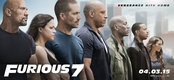 Paul Walker tung hoành trên nóc xe trong "Furious 7" 4