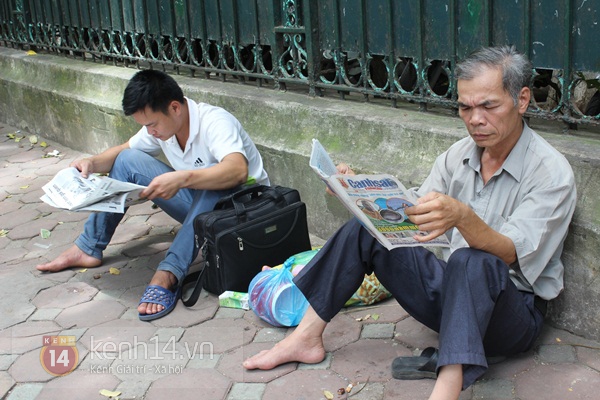 Vạ vật ở bệnh viện giữa ngày hè oi bức 4