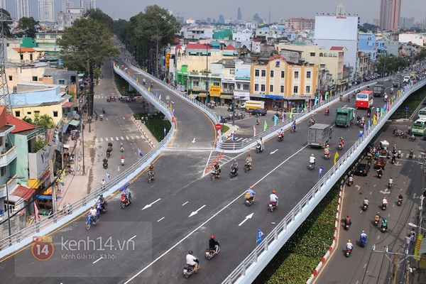 Cây cầu chữ Y độc đáo nhất Sài Gòn chính thức khánh thành 2