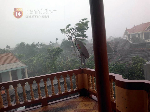 Cận cảnh siêu bão số 10 tàn phá Quảng Bình 2