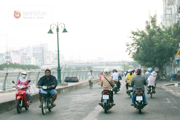 Sáng nay, Sài Gòn mờ ảo trong sương 3