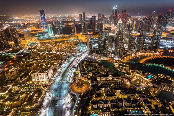 Chùm ảnh: Dubai hoa lệ và lộng lẫy nhìn từ trên cao 6