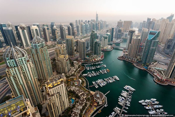 Chùm ảnh: Dubai hoa lệ và lộng lẫy nhìn từ trên cao 8