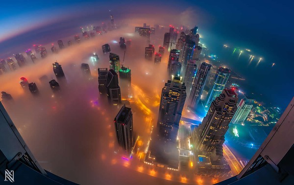 Chùm ảnh: Dubai hoa lệ và lộng lẫy nhìn từ trên cao 14