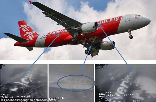 Chụp được hình ảnh phần thân nát vụn của máy bay AirAsia dưới đáy đại dương 4