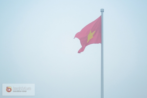Chùm ảnh: Lễ chào cờ ở Quảng trường Ba Đình trong ngày đầu tiên của Năm mới 7