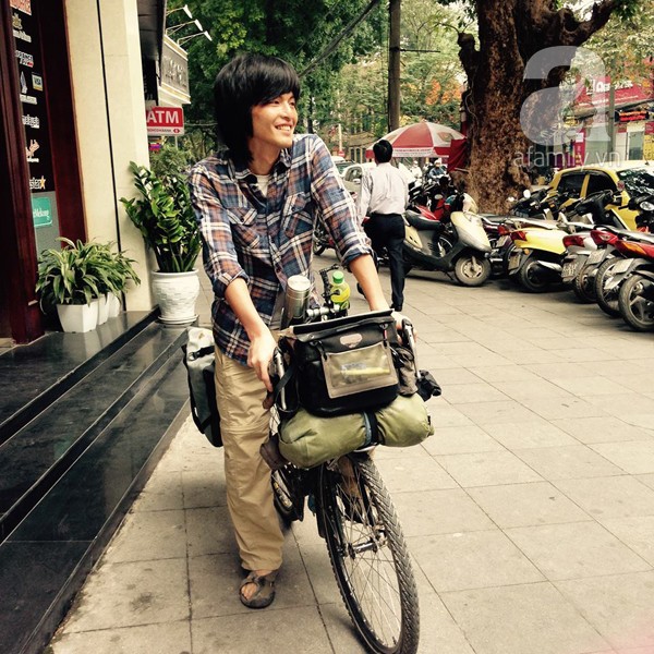 Gặp chàng trai Nhật đạp xe vòng quanh thế giới đang "phượt" tại Việt Nam 2