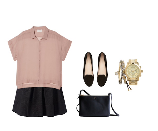Biến tấu ng&agrave;y h&egrave; c&ugrave;ng &aacute;o blouse crop-top tự chế 9