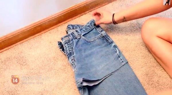 Tự chế shorts ombre c&aacute; t&iacute;nh cho m&ugrave;a h&egrave; 7