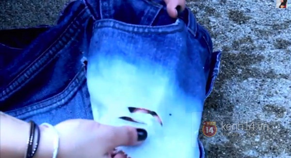 Tự chế shorts ombre c&aacute; t&iacute;nh cho m&ugrave;a h&egrave; 18
