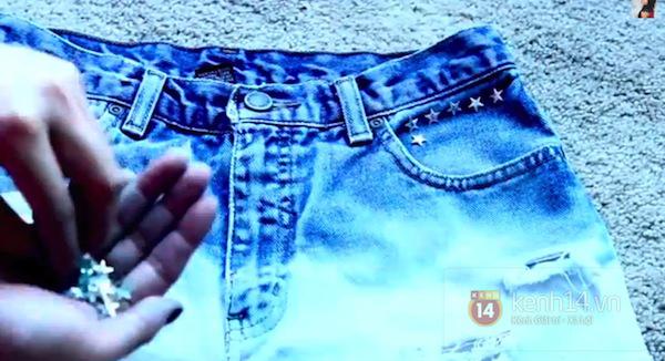 Tự chế shorts ombre c&aacute; t&iacute;nh cho m&ugrave;a h&egrave; 19