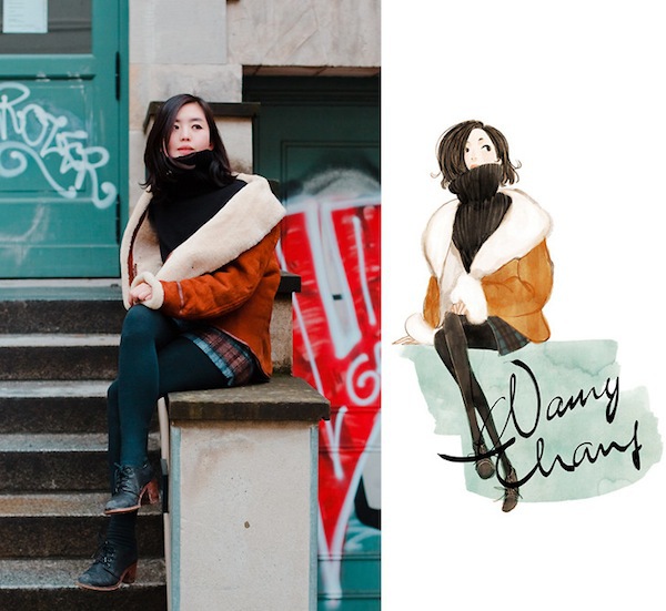 Nancy Zhang - NTK thích tự vẽ phong cách thời trang của chính mình 18