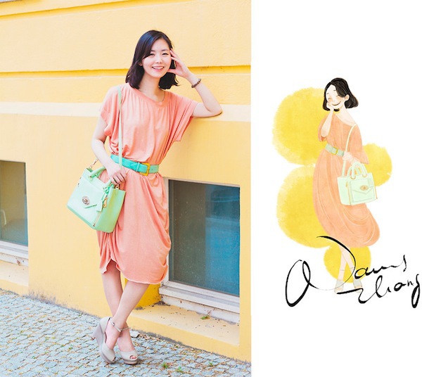 Nancy Zhang - NTK thích tự vẽ phong cách thời trang của chính mình 5
