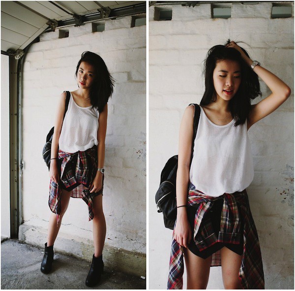 "Mix&match" năng động v&agrave; nữ t&iacute;nh như street style thế giới 8