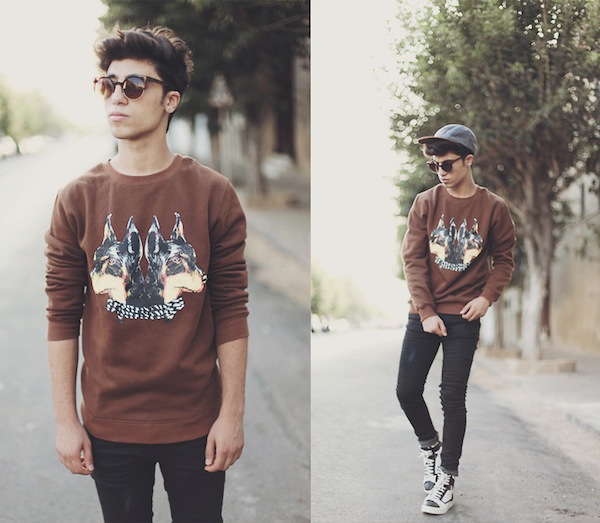 Chớm thu c&aacute; t&iacute;nh c&ugrave;ng street style của giới trẻ thế giới 4
