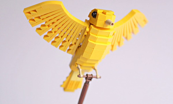 Chi&ecirc;m ngưỡng những ch&uacute; chim theo phong c&aacute;ch LEGO s&aacute;ng tạo v&agrave; đẹp mắt 12