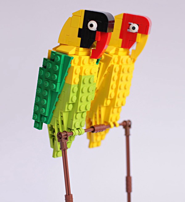 Chi&ecirc;m ngưỡng những ch&uacute; chim theo phong c&aacute;ch LEGO s&aacute;ng tạo v&agrave; đẹp mắt 15