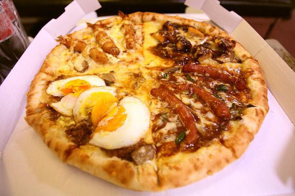 Bất ngờ với những món pizza siêu "kỳ quặc" đến từ Nhật Bản 5