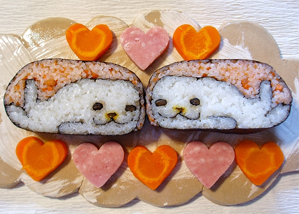 Bộ sưu tập c&aacute;c t&aacute;c phẩm sushi dễ thương v&agrave; ngộ nghĩnh d&agrave;nh cho người s&agrave;nh ăn (P.2) 5