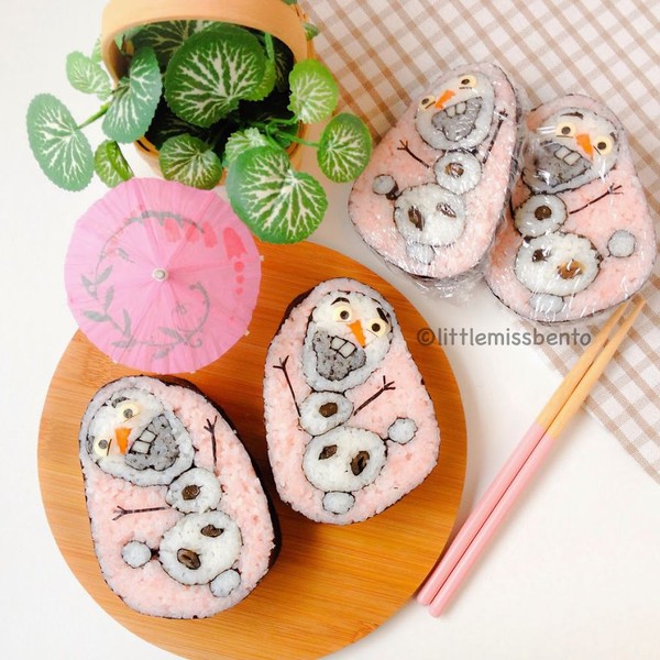 Bộ sưu tập c&aacute;c t&aacute;c phẩm sushi dễ thương v&agrave; ngộ nghĩnh d&agrave;nh cho người s&agrave;nh ăn (P.2) 2