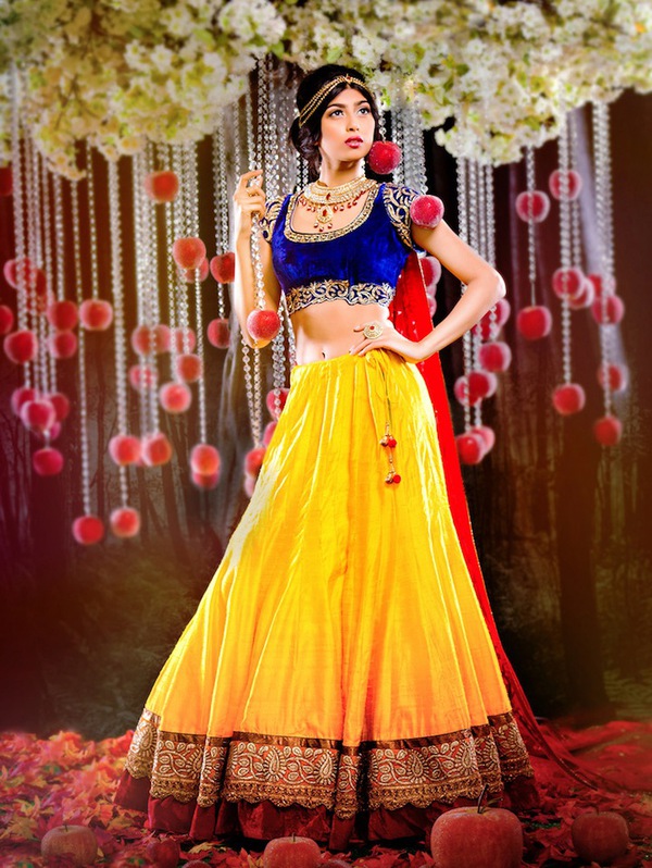 Khi cô dâu Ấn Độ được "phù phép" trở thành những nàng công chúa Disney 1