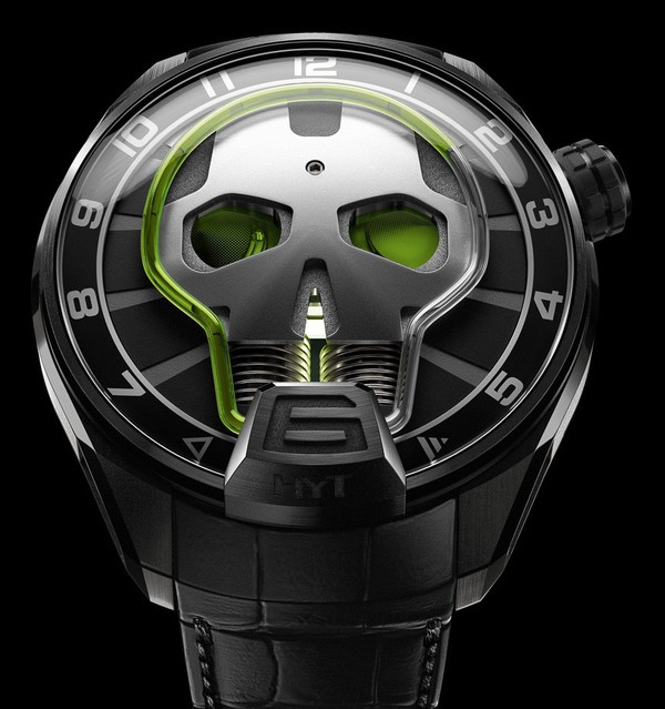 HYT Skull: Đồng hồ không kim phút siêu độc theo phong cách Iron Man 6