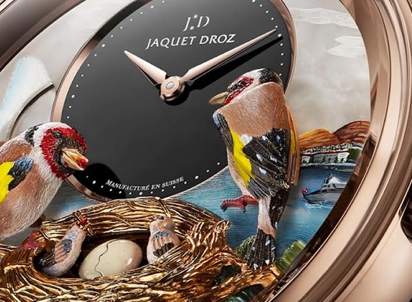 "Lóa mắt" với siêu phẩm đồng hồ tổ chim Bird Repeater Geneva của Jaquet Droz 1