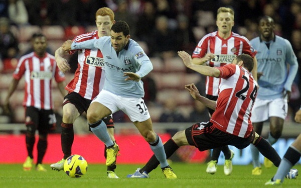 Sunderland - Man City: Adam Johnson "trả thù" đội bóng cũ 1