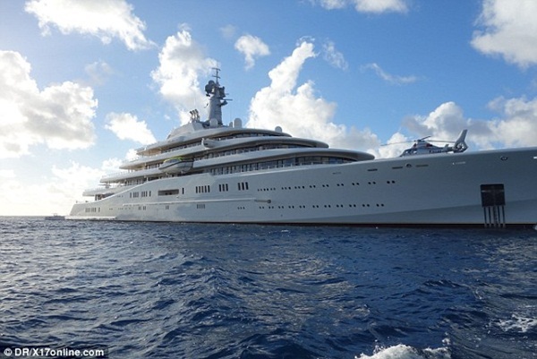 Abramovich "đọ" du thuyền 1 tỷ bảng với ngoại trưởng Qatar 2